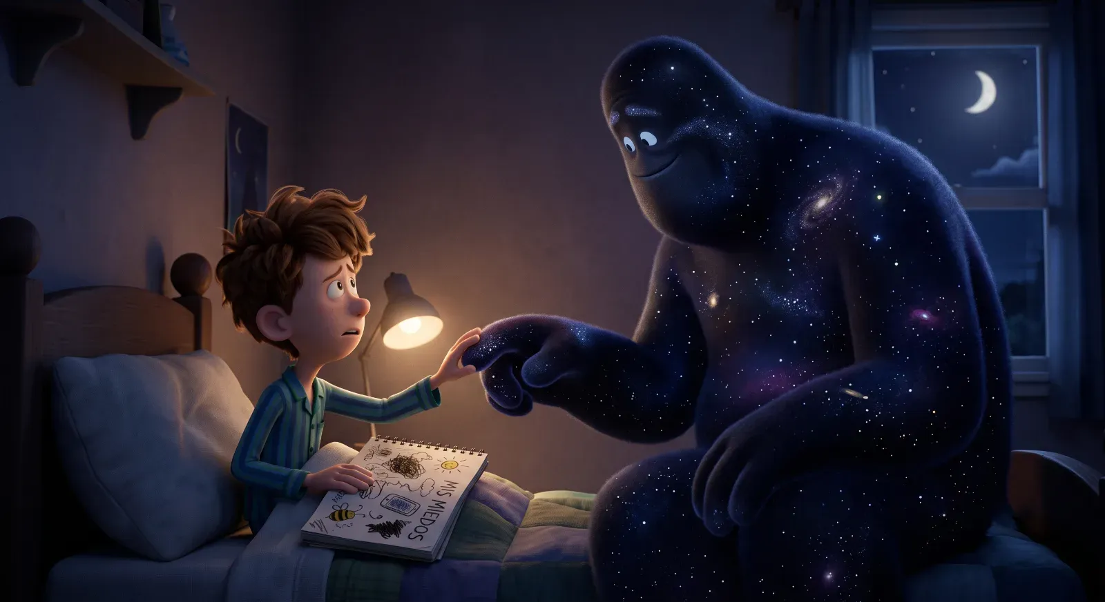 Orión y la inmensidad de lo oscuro: La magnificación (o no) de los miedos infantiles